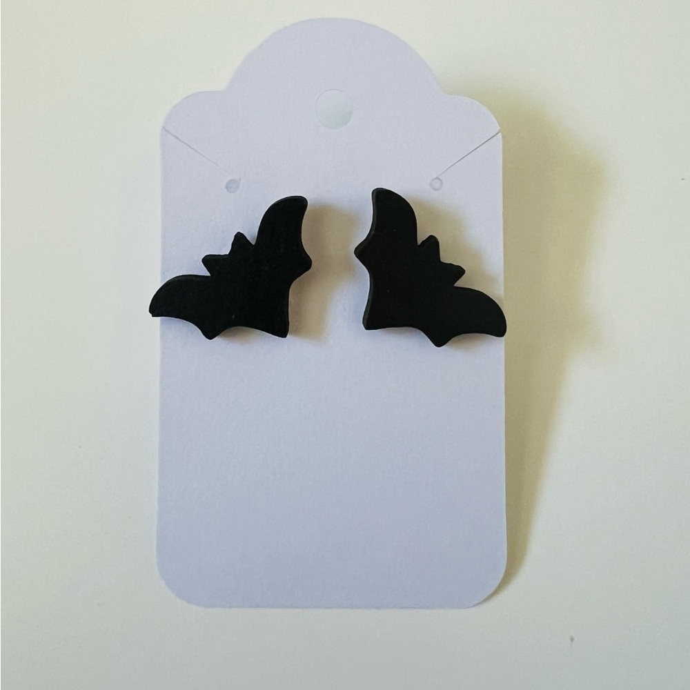 New Bat Halloween Earrings